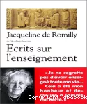 Ecrits sur l'enseignement vignette