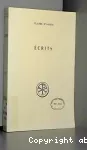 Écrits vignette